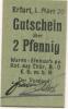 Erfurt - Waren-Einkaufs pp. Abteilung des Thüringischen Beamten-Vereins EGmbH - 1.3.1920 - 2 Pfennig
