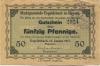Ergoldsbach - Marktgemeinde - 15.1.1917 - 50 Pfennig 