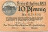 Erkekenz - Kreis - 1.7.1921 - 10 Pfennig 