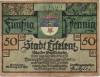 Erkekenz - Stadt - 22.8.1921 - 50 Pfennig 