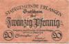 Erlangen - Stadt - 29., 31.10.1918 - 20 Pfennig 