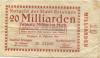 Erlangen - Stadt - 24.10.1923 - 20 Milliarden Mark 