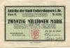 Eschershausen - Stadt - 14.9.1923 - 20 Millionen Mark 