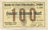 Eschershausen - Stadt - 6.10.1923 - 100 Millionen Mark 
