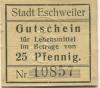 Eschweiler - Stadt - -- - 25 Pfennig 