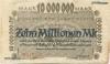 Essen - Stadt - 15.8.1923 - 10 Millionen Mark 