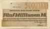 Essen - Stadt - 19.8.1923 - 5 Millionen Mark 