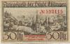 Esslingen - Stadt - 1917 - 1.1.1921 - 50 Pfennig 