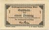 Ettal - Klostergut - - 31.12.1917 - 1 Pfennig 