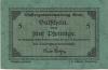 Ettal - Klostergut - - 31.12.1917 - 5 Pfennig 