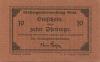 Ettal - Klostergut - - 31.12.1917 - 10 Pfennig 