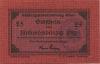 Ettal - Klostergut - - 31.12.1917 - 25 Pfennig 