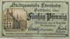 Ettenheim - Stadt - 9.4.1920 - 50 Pfennig 