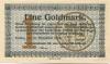Eutin - Provinzialbank für den Landesteil Lübeck - 15.11.1923 - 1 Gold-Mark 