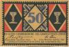 Eutin - Evangelisch-Lutherische Landeskirche des Landesteiles Lübeck - 1.10.1921 - 50 Pfennig 