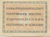 Festenberg (heute: PL-Twardogora) - Einkaufsgenossenschaft Festenberger Kolonialwarenhändler eGmbH - -- - 5 Pfennig