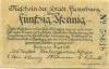 Flensburg - Stadt - 1.8.1919 - 50 Pfennig 