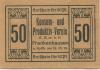 Frankenhausen - Konsum- und Produktiv-Verein - 15.10.1919 - 50 Pfennig 