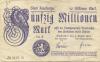 Frankenthal - Stadt - 3.8.1923 - 50 Millionen Mark 