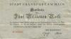 Frankfurt - Stadt - 15.8.1923 - 5 Millionen Mark 