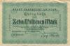 Frankfurt - Stadt - 15.8.1923 - 10 Millionen Mark 