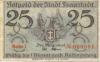 Fraustadt (heute: PL-Wschowa) - Stadt - -- - 25 Pfennig 