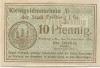 Freiberg - Stadt - 20.11.1916 - 10 Pfennig 