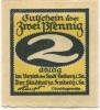 Freiberg - Stadt - - 31.12.1921 - 2 Pfennig 