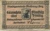Freiburg - Stadt - September 1917 - 50 Pfennig 