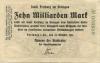 Freiburg - Stadt - 23.10.1923 - 10 Milliarden Mark 