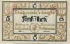 Freiburg - Stadt - 1.11.1918 - 5 Mark 