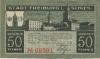 Freiburg (heute: PL-Swiebodzice) - Stadt - 15.6.1919 - 50 Pfennig 