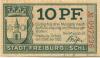 Freiburg (heute: PL-Swiebodzice) - Stadt - 1.10.1920 - 10 Pfennig 