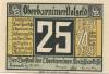 Freienwalde - Kreissparkasse Oberbarnim - 1.10.1921 - 25 Pfennig 
