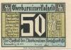 Freienwalde - Kreissparkasse Oberbarnim - 1.10.1921 - 50 Pfennig 