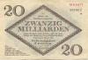Freital - Stadt - 20.10.1923 - 20 Milliarden Mark 