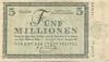 Freital - Stadt - 25.8.1923 - 5 Millionen Mark 