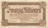Freital - Stadt - 24.9.1923 - 20 Millionen Mark 