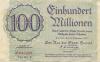 Freital - Stadt - 24.9.1923 - 100 Millionen Mark 