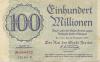 Freital - Stadt - 24.9.1923 - 100 Millionen Mark 