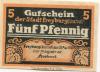 Freyburg - Stadt - 15.5.1920 - 5 Pfennig 