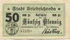 Friedrichroda - Stadt - April 1917 - 50 Pfennig 
