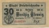 Friedrichroda - Stadt - Januar 1920 - 30 Pfennig 