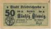 Friedrichroda - Stadt - Januar 1920 - 50 Pfennig 