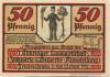 Friedrichroda - Stadt - - 24.9.1921 - 50 Pfennig 