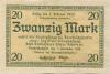 Friedrichshafen - Stadt - 1.11.1918 - 1.2.1919 - 20 Mark 