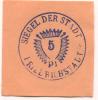 Friedrichstadt - Stadt - -- - 5 Pfennig 