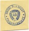 Friedrichstadt - Stadt - -- - 25 Pfennig 