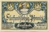 Friesack - Stadt - November 1921 - 75 Pfennig 