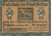 Fritzlar - Stadt - 11.10.1920 - 50 Pfennig 